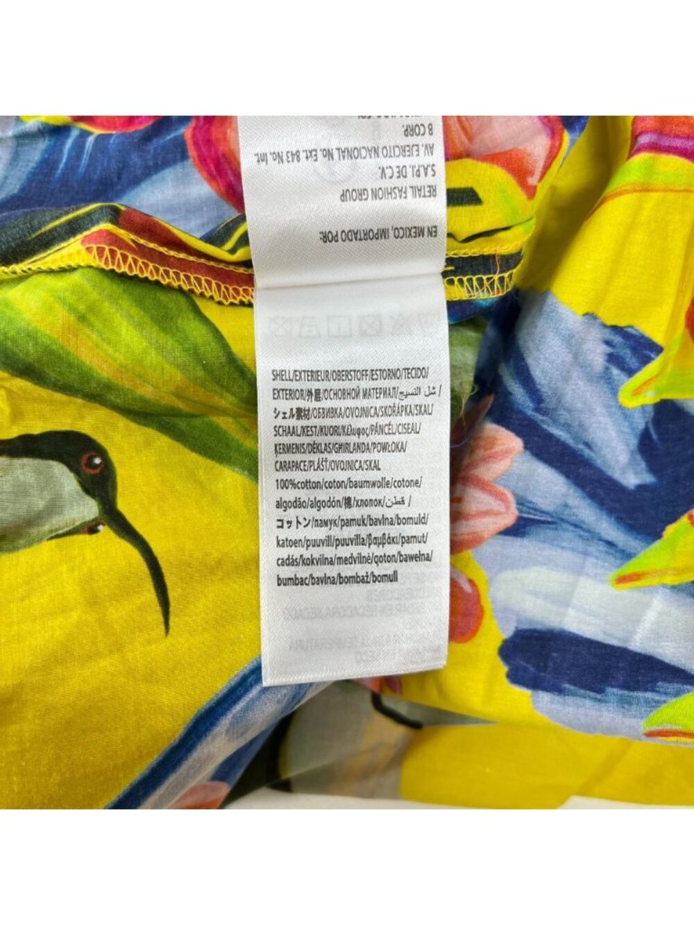 NWOT Farm Rio Cotton Bright Nature Maxi Sundress Multicolor Size M - Picture 11 of 15
